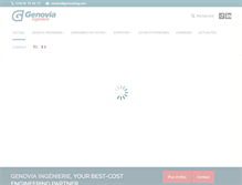 Tablet Screenshot of genoviaing.com